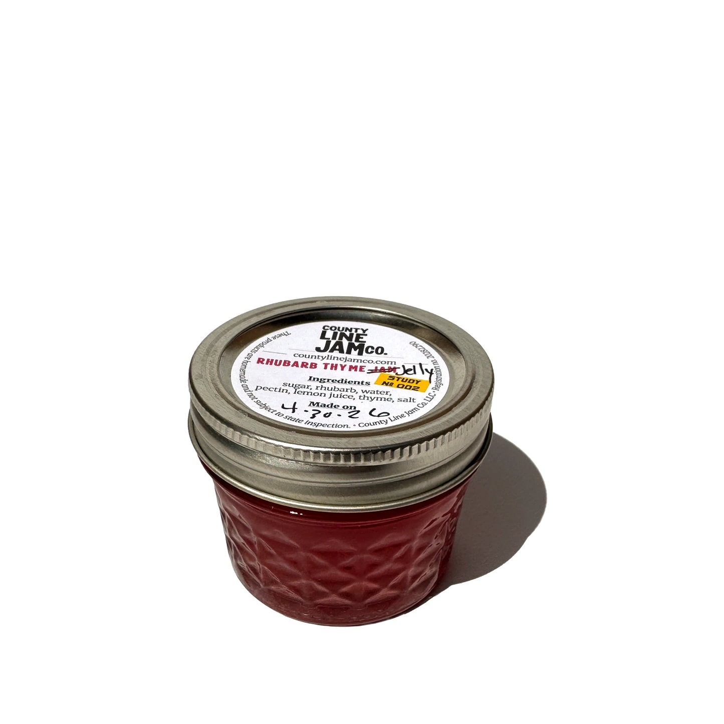 Rhubarb Thyme Jelly
