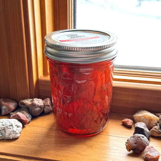 Rhubarb Vanilla Bean Jam
